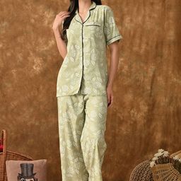 ao services Women Printed Night suit-image-65