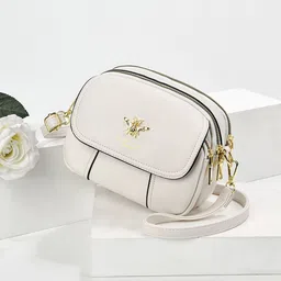 Diva Dale Structured Sling Bag with Tasselled-37