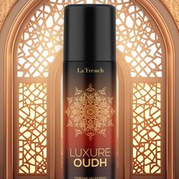 La French Men Set Of 2 Luxure Oudh & Black Leather Body Deodorant Spray - 150 ml Each-50