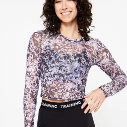 Domyos By Decathlon Printed Crop Top-picture-57