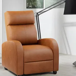 Oakcraft Leatherette Manual Rocker Recliner-image-36