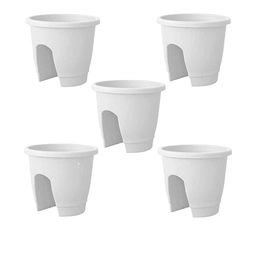 Hook Railing Planter Hanging Pots for Plant-3