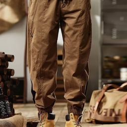 StyleCast x Revolte Men Pleated Cargos Trousers-image-27