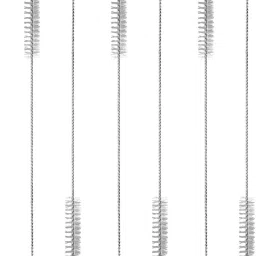 Stainless Steel Straw Drinking Straw Cleaning Brush Kit , Nylon Bristles-26