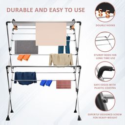 Kuber Industries Black Set of 1 Regular Multi-Utility Organisers image 5