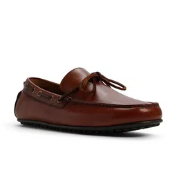 ALDO Men Leather Round Toe Tassel Loafers-picture-46