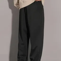 Imsa Moda Men Loose Fit High-Rise Trousers-image-37