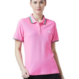 PERF Women Polo Collar T-shirt-image-9