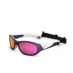 Hiking sunglasses - MH K500 - Childrens age 4-6 - category 4 pink blue-14
