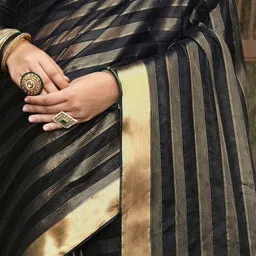 Anouk Rustic Woven Design Zari Saree image 2