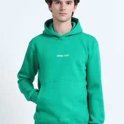 RHINO CULT Men Self Design Hooded Sweatshirt-picture-6