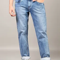 V-Mart Men Slim Fit Light Fade Jeans-picture-3