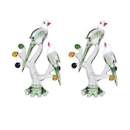 SOMIL Green Glass Idol Showpiece-image-7