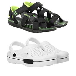 RIFOF Men Black Sandals-image-79