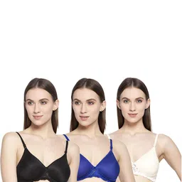 Women Cotton Black,Blue,Brown Padded Non-Wired Lingerie Bra Sport wear Gym Crop Tank Top-picture-34