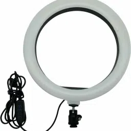 Krittoe 10 Inch Selfie Ring Light is with 3 Light Modes & 10 Adjustable Brightness Ring Flash-image-73