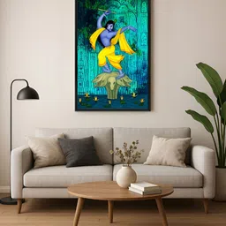 999Store Green & Yellow 1 Piece Canvas Other Wall Paintings-image-82