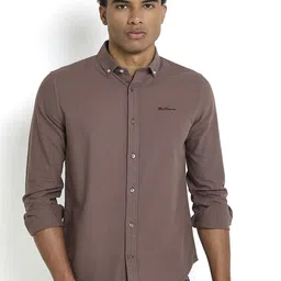 BEN SHERMAN Button Down Pure Cotton Casual Shirt-image-4