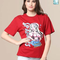 Mast & Harbour Pack Of 2 Women Graphic Printed T-shirt-image-99