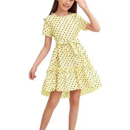 KSALIYA Yellow BLENDED Dresses-image-1