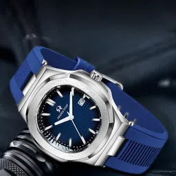 SWADESI STUFF Men Straps Analogue Watch PP SILICON BLUE-picture-38