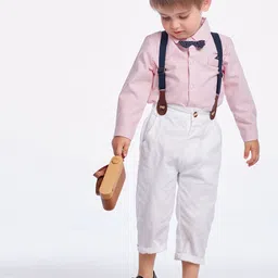 JC SPARKLE Boys Striped Shirt with Trousers-image-64