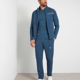 GUESS Men Striped Longline Sporty Jacket-picture-40