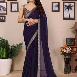 all about you Pure Georgette Saree-picture-32