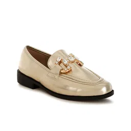RAG & CO Women Leather Loafers-image-31