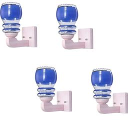 1ST TIME Blue & White Solid Glass Traditional Cylinder Wall Lamps Wall Lamps-picture-38