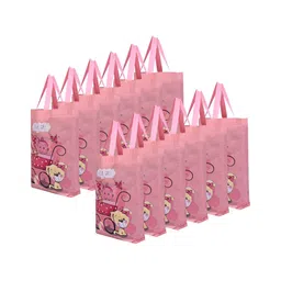 Aura Set Of 12 Printed Reusable Hand Bags-picture-8