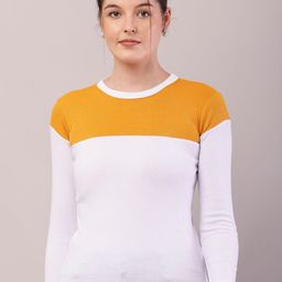 RiseMax Women Colourblocked Fitted Top-image-33