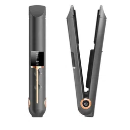 MEDHZ Aurele Mini Portable Cordless Straightener With Power Bank Function - Black-42