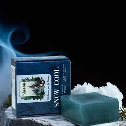 BHOOMI HERBAL INDIA Set Of 6 Snow Cool Soap - 90 g Each-image-43