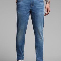 Jack & Jones Men Slim Fit Heavy Fade Stretchable Jeans-picture-37