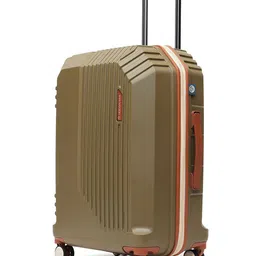 uppercase Vector Textured Hard-Sided Medium Trolley Bag-5