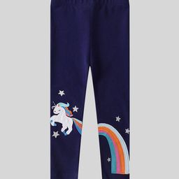 LULU & SKY Girls Printed Ankle-Length Leggings-image-58