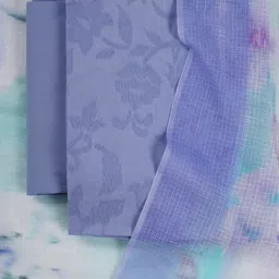 SHINGORA Floral Woven Design Pure CottonUnstitched Dress Material-image-91