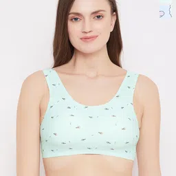 SECRETS BY ZEROKAATA Pack Of 2 Abstract Printed Full Coverage Lightly Padded Bralette Bra-3