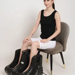 TENS Leg Massager Machine For Pain Relief - Black-28