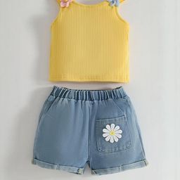 Hopscotch Boys Yellow Polyester Printed Clothing Set-picture-3