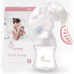 First Feed Breast Pump | 4 Level Suction Adjustment | Soft & Gentle - Manual-27