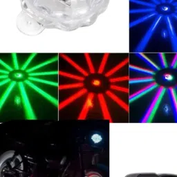 Star led light(pvc)for all motorbikes(multi colour) Side Marker Motorbike LED (12 V, 15 W)-21