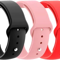 AOnes Pack of 3 Silicone Belt Watch Strap for Bfit Alpha 2 Smart Watch Strap-12