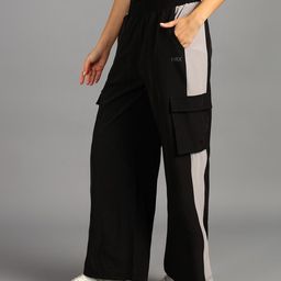 hrx by hrithik roshan Women Solid Black Track Pants-picture-31