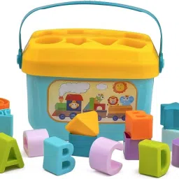 Baby's First block Toys 16 alphabet (Multicolor)-12