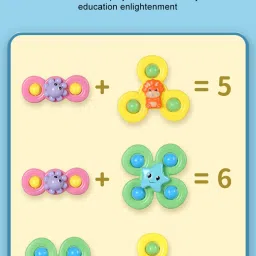Suction Spinner Toy for Baby Bath Toys-26