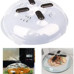 Microwave Plate Cover Food Lid Steam Vents Magnetic Splatter Lid 11.8 inch Lid-image-83