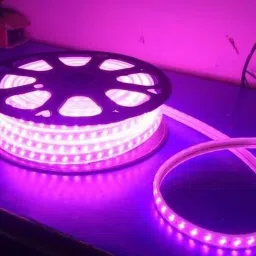 100 LEDs 0.99 m Pink Steady Strip Rice Lights-21