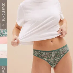 Marks & Spencer Pack Of 5 Basic Briefs-image-34